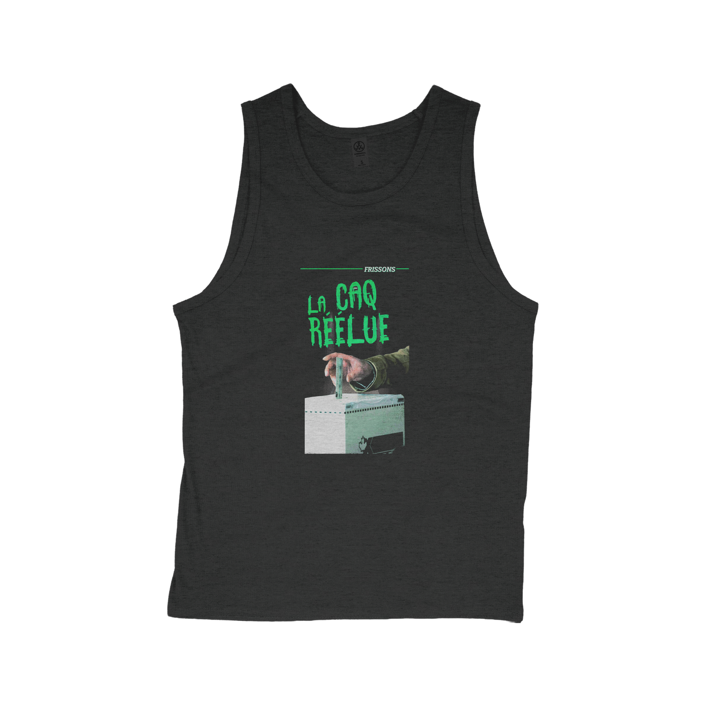 La CAQ réélue (Frissons Shirt)