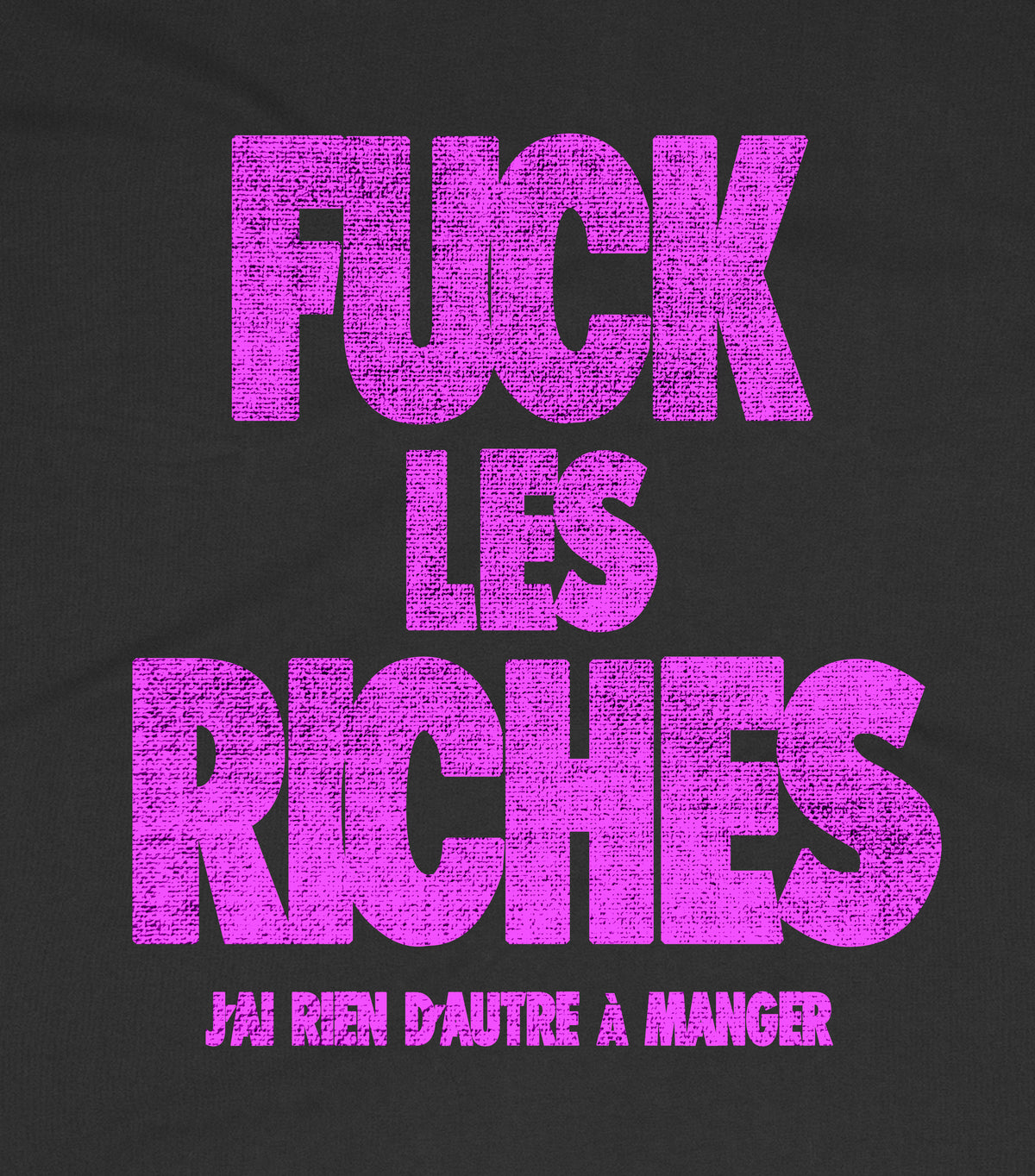 F*CK LES RICHES