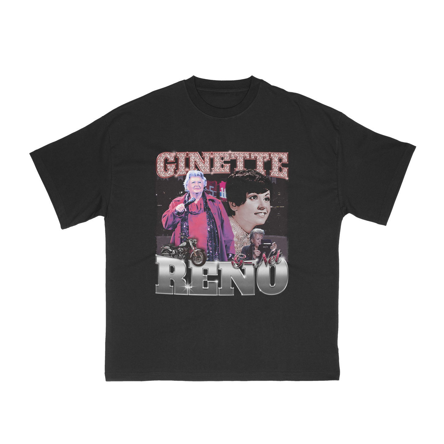 Ginette Reno (Hip-Hop Bootleg T-Shirt)