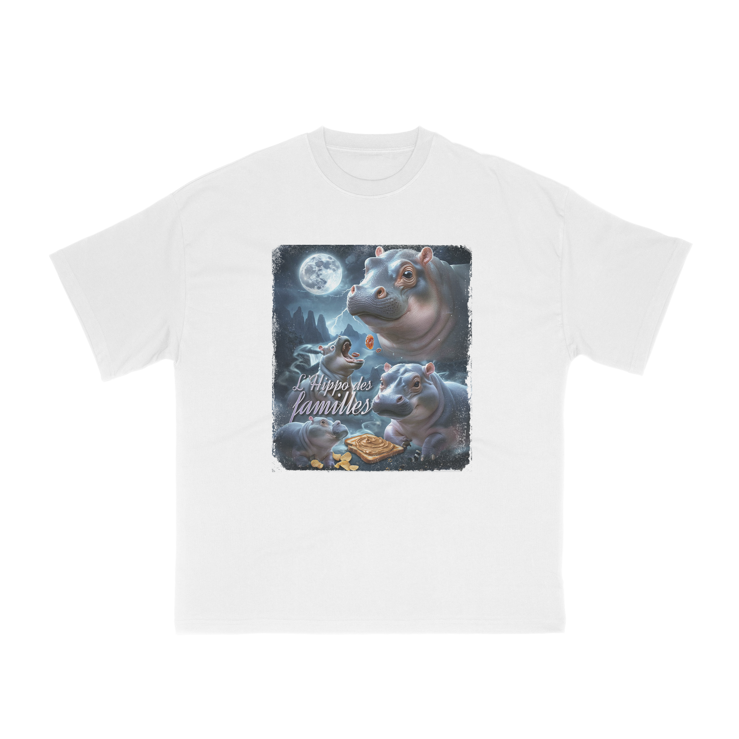 L'Hippo des familles (Fake Movie Shirt)