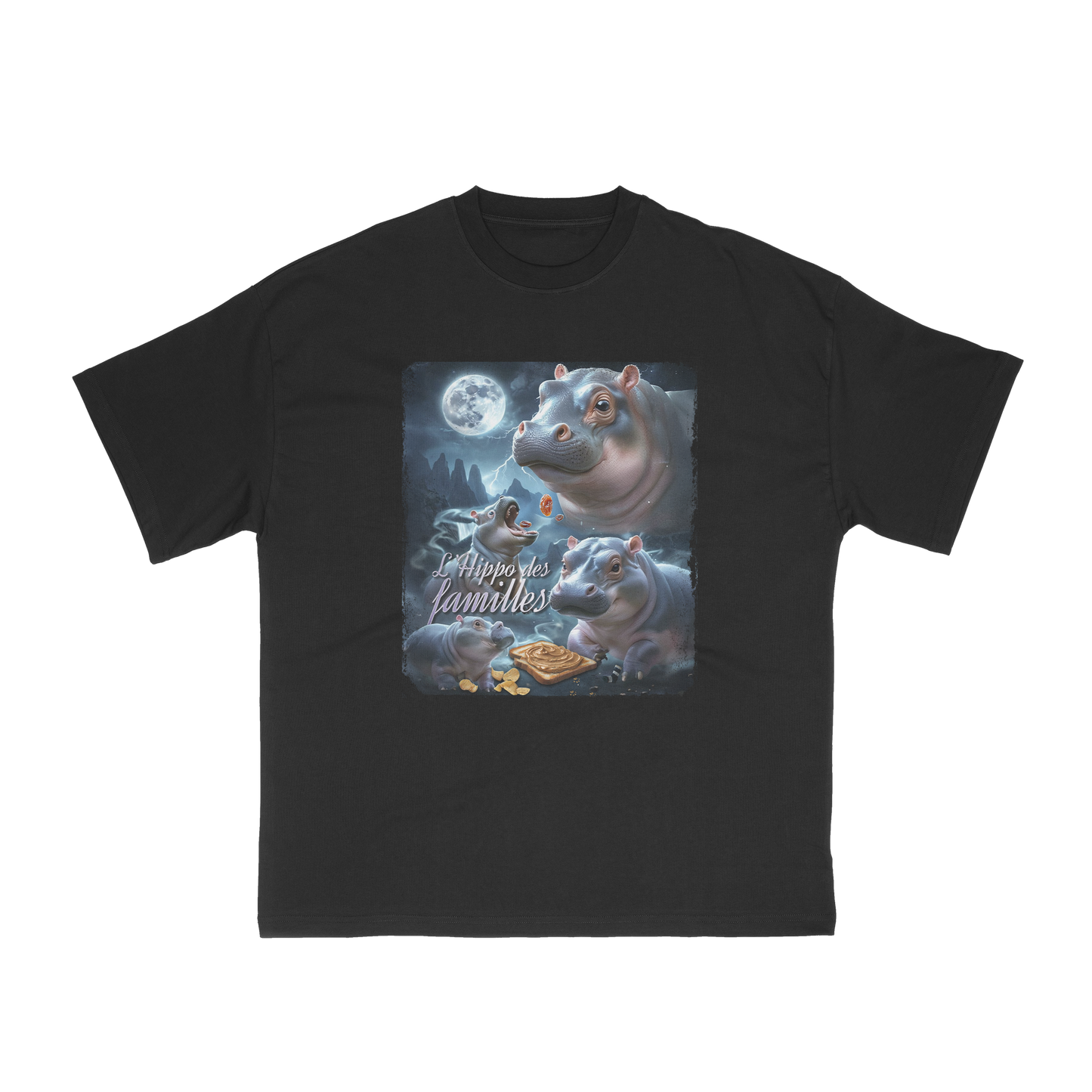 L'Hippo des familles (Fake Movie Shirt)