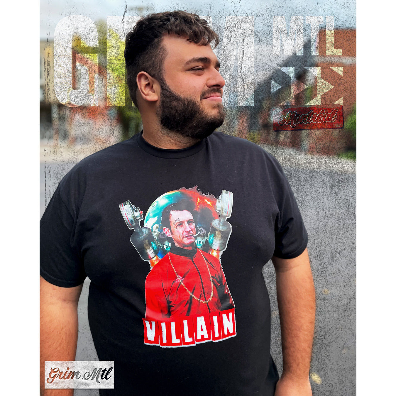 Brad Spitfire (Villain T-Shirt)