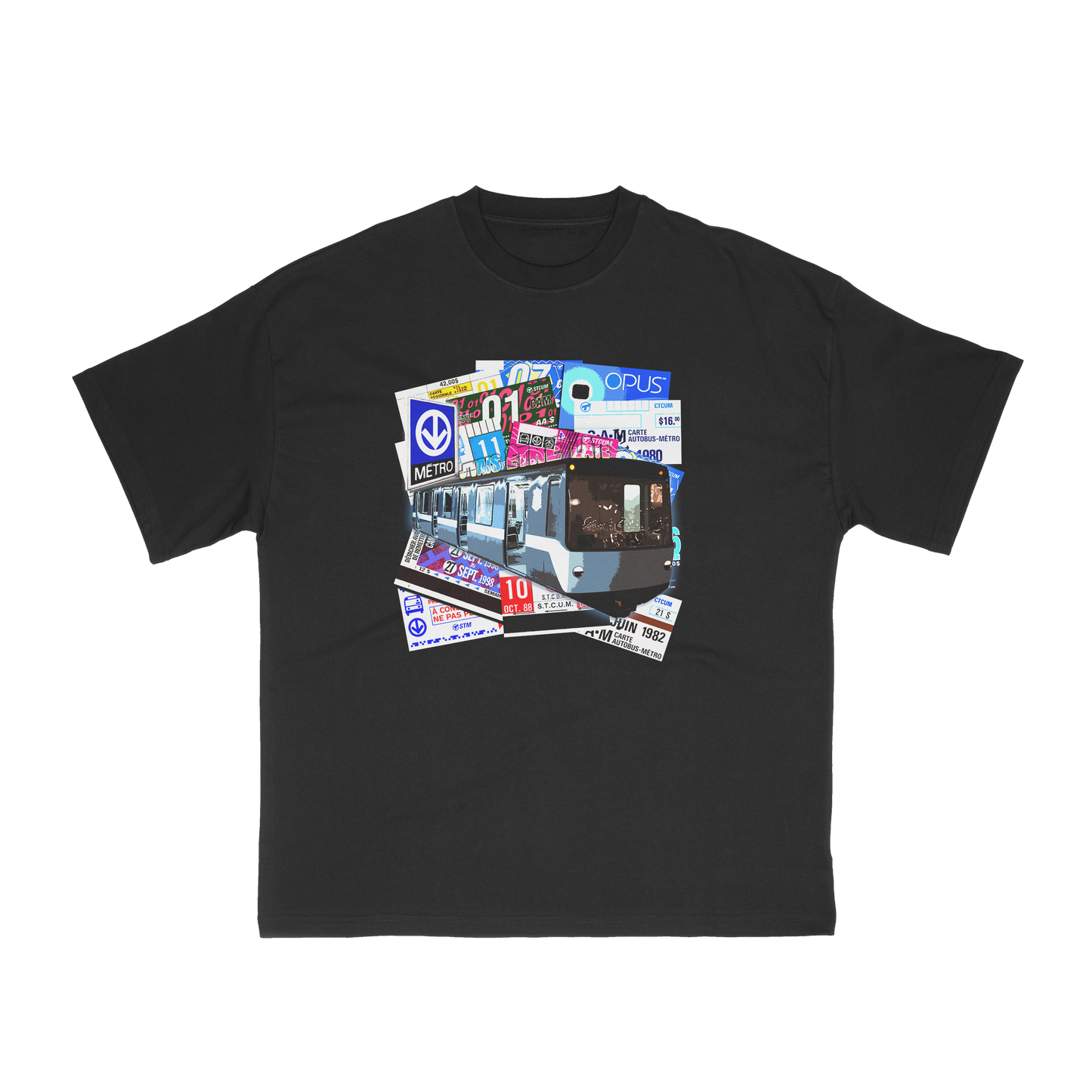 Montreal No. 2 (Metro Vintage T-Shirt)
