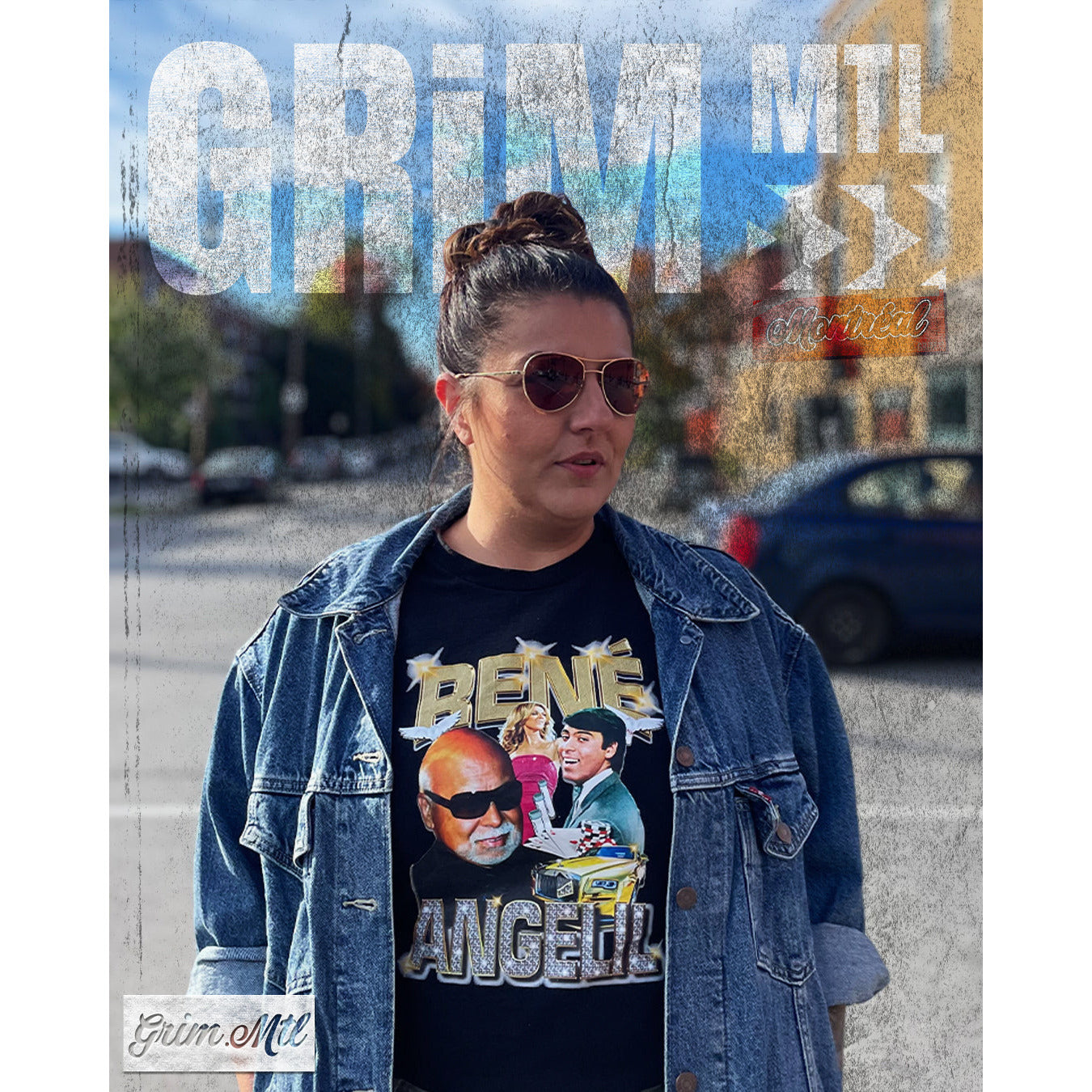 René Angelil (Hip-Hop Bootleg T-Shirt )