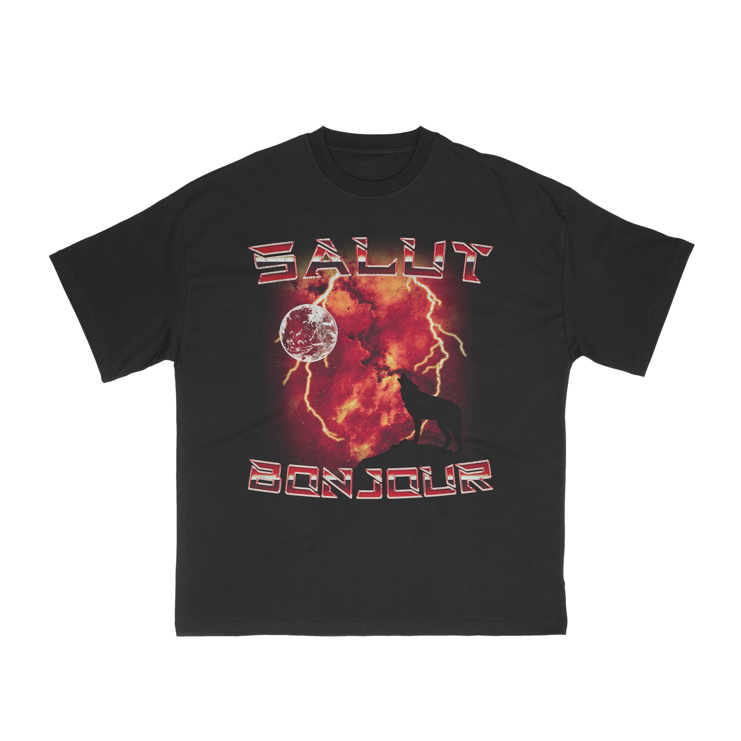 Salut Bonjour (Metal T-Shirt)