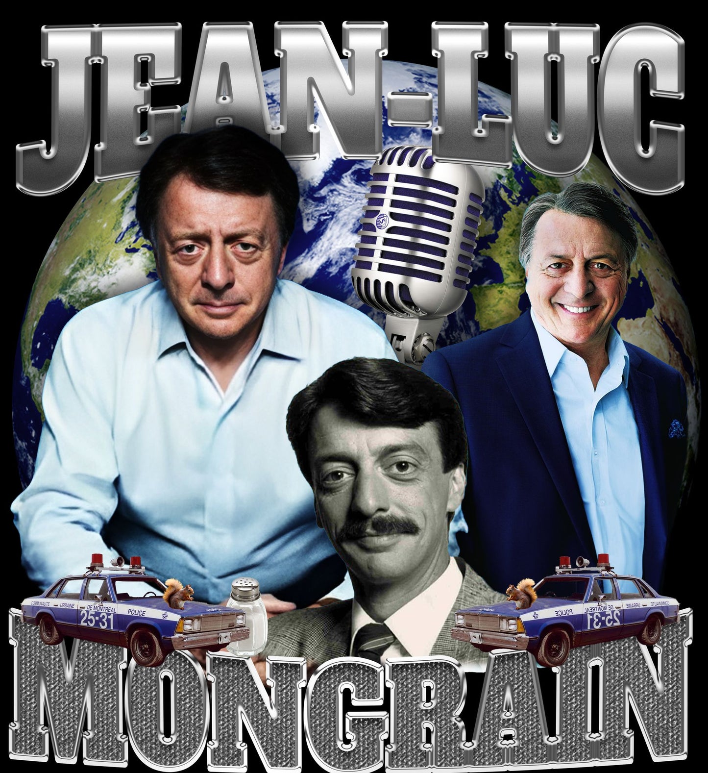 Jean-Luc Mongrain (Hip-Hop Bootleg T-Shirt)