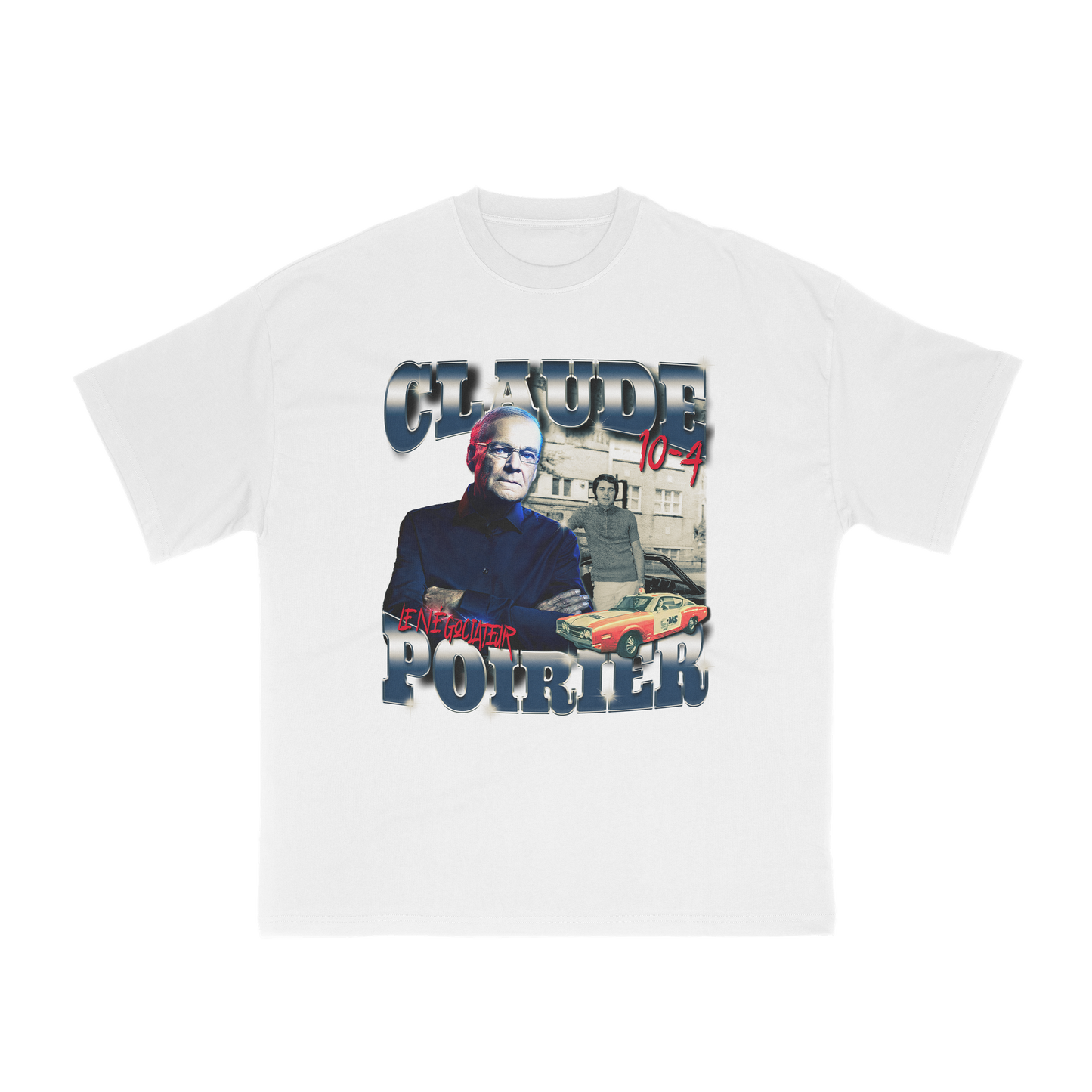 Claude Poirier (Hip-Hop Bootleg T-Shirt)