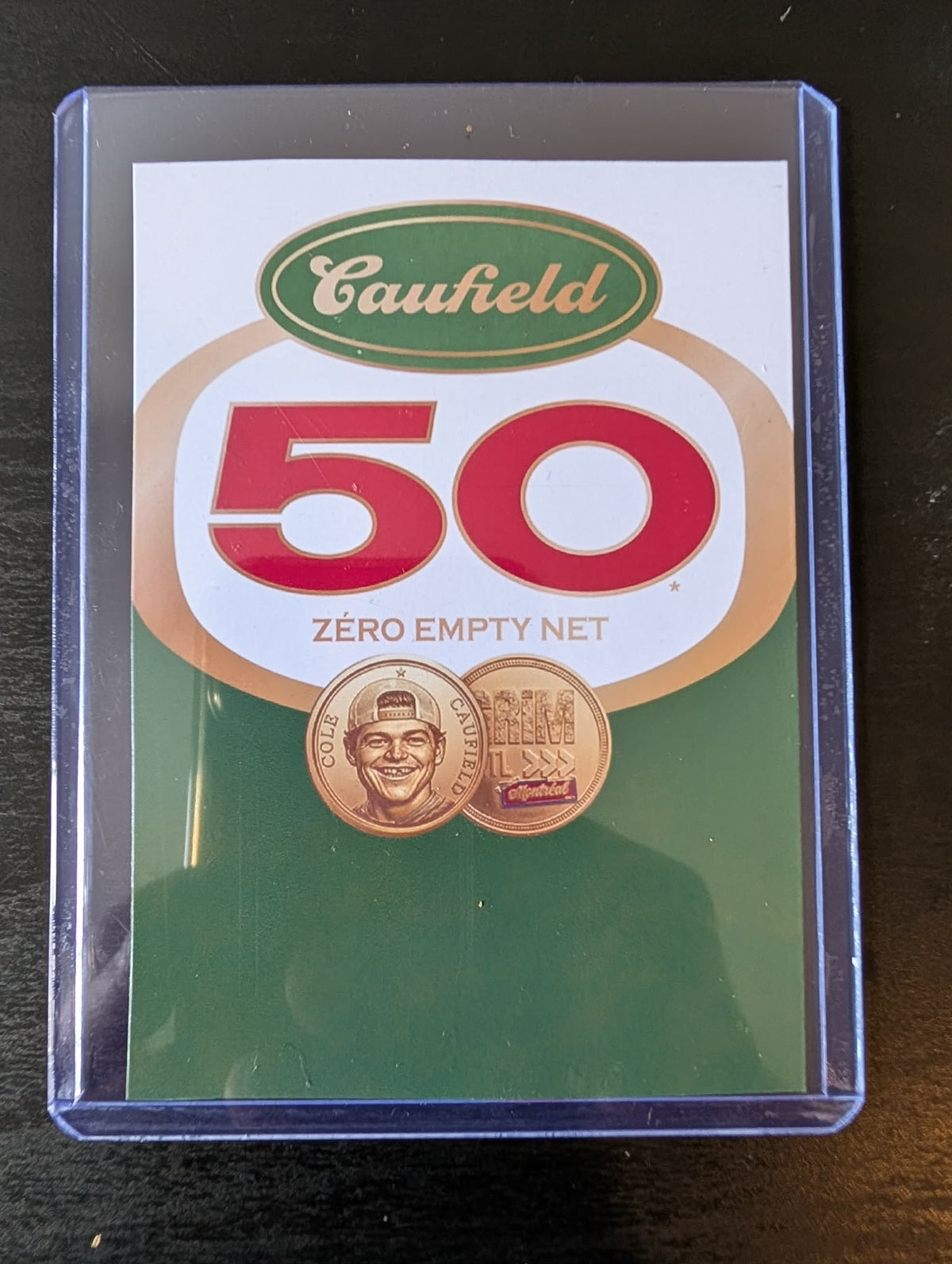 Rondelle commémorative Caufield 50