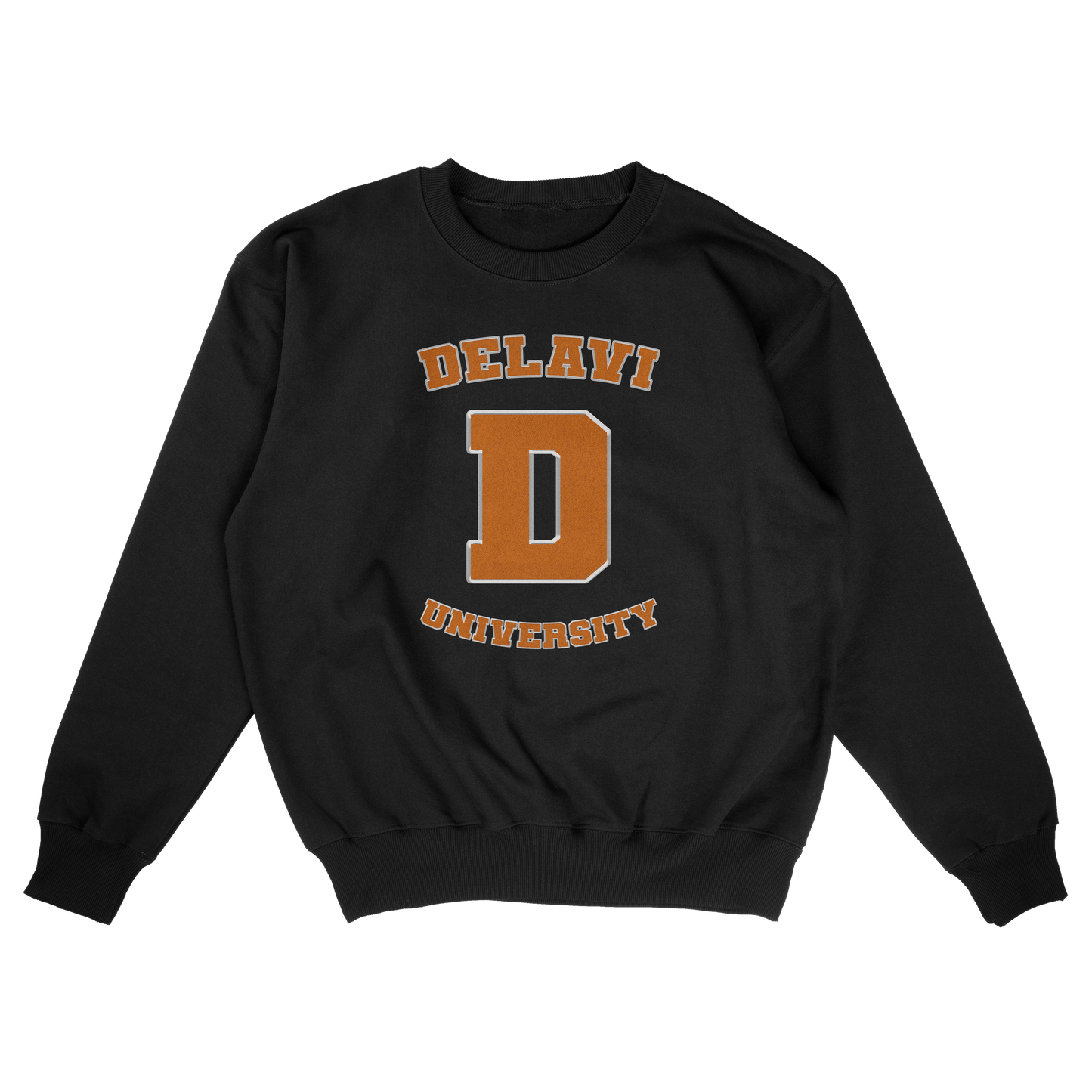 Delavi University Orange (FAKE U Varsity)