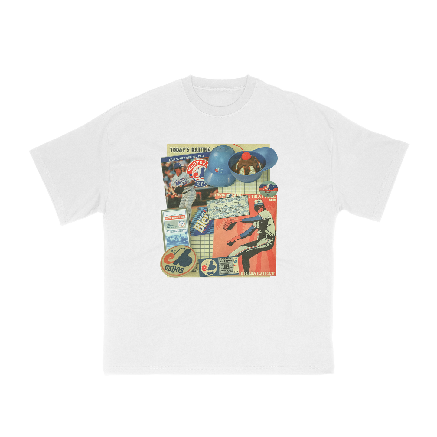 Expos de Montréal (Collage Retro Shirt)