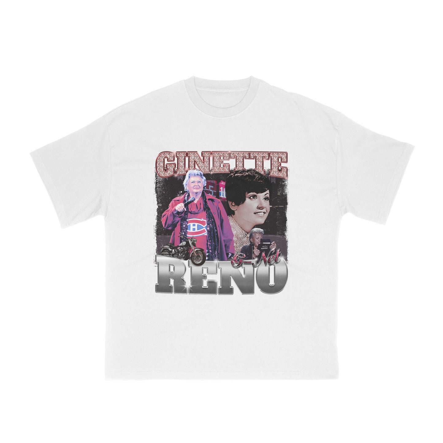 Ginette Reno (Hip-Hop Bootleg T-Shirt)