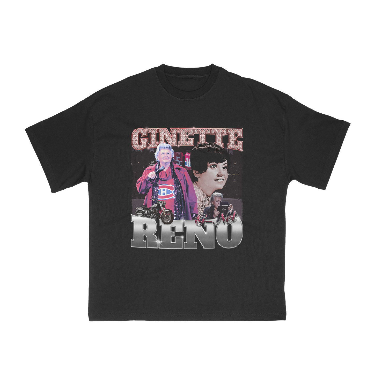 Ginette Reno (Hip-Hop Bootleg T-Shirt)