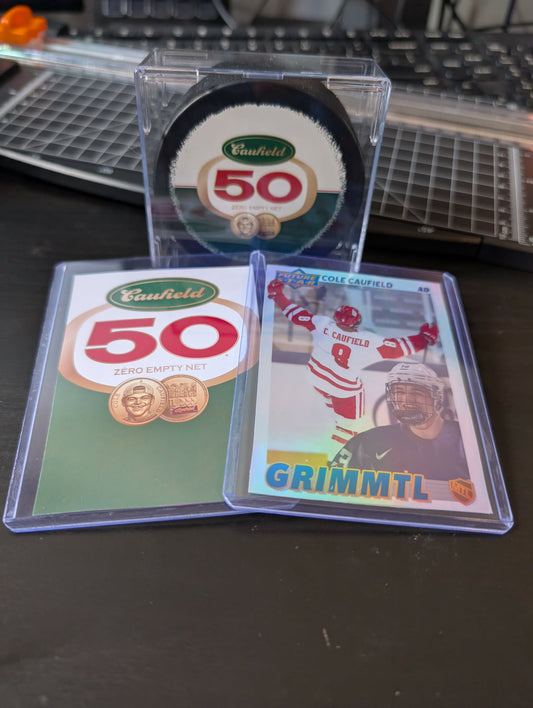 Rondelle commémorative Caufield 50 buts