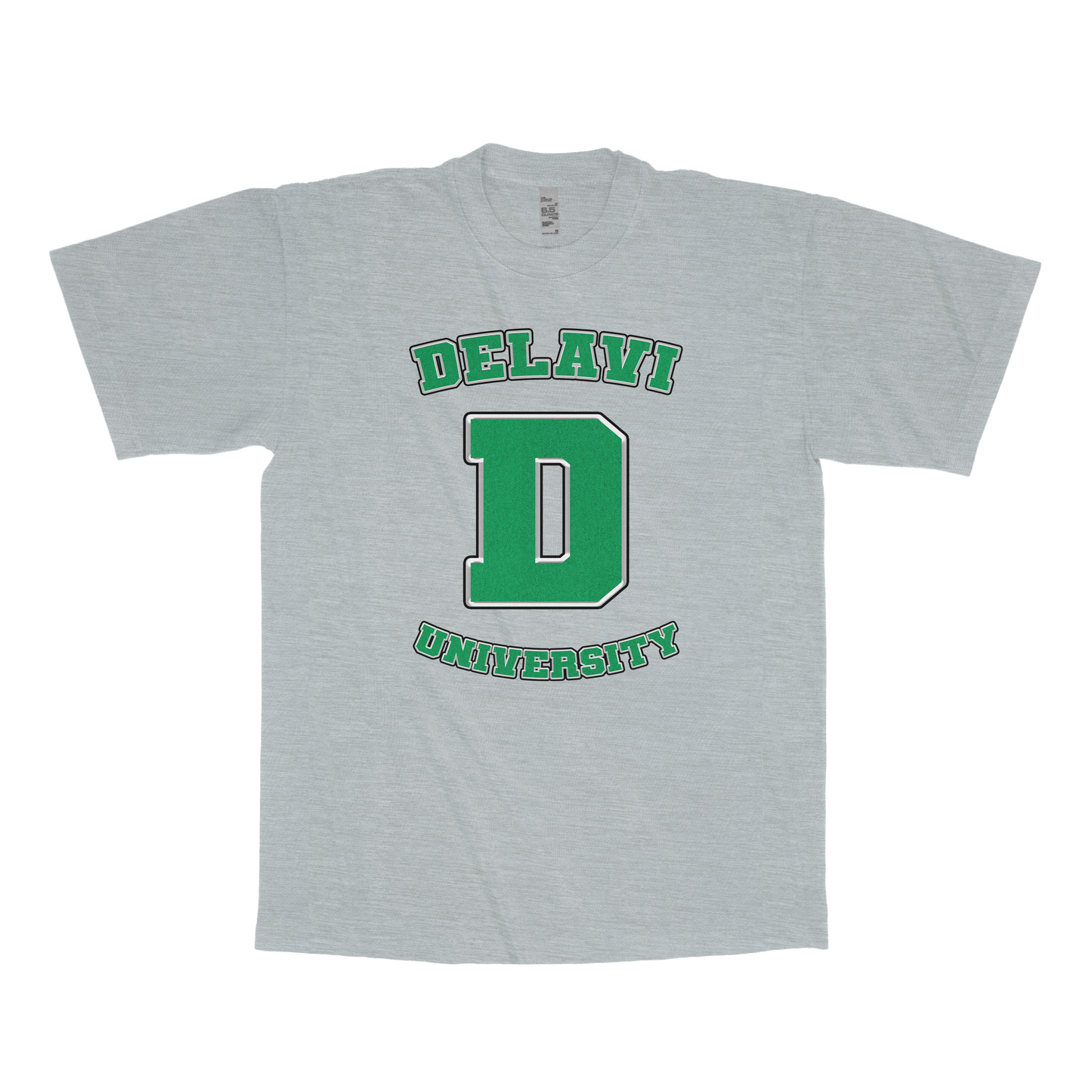 DELAVI - Vert - University (FAKE U T-Shirt)