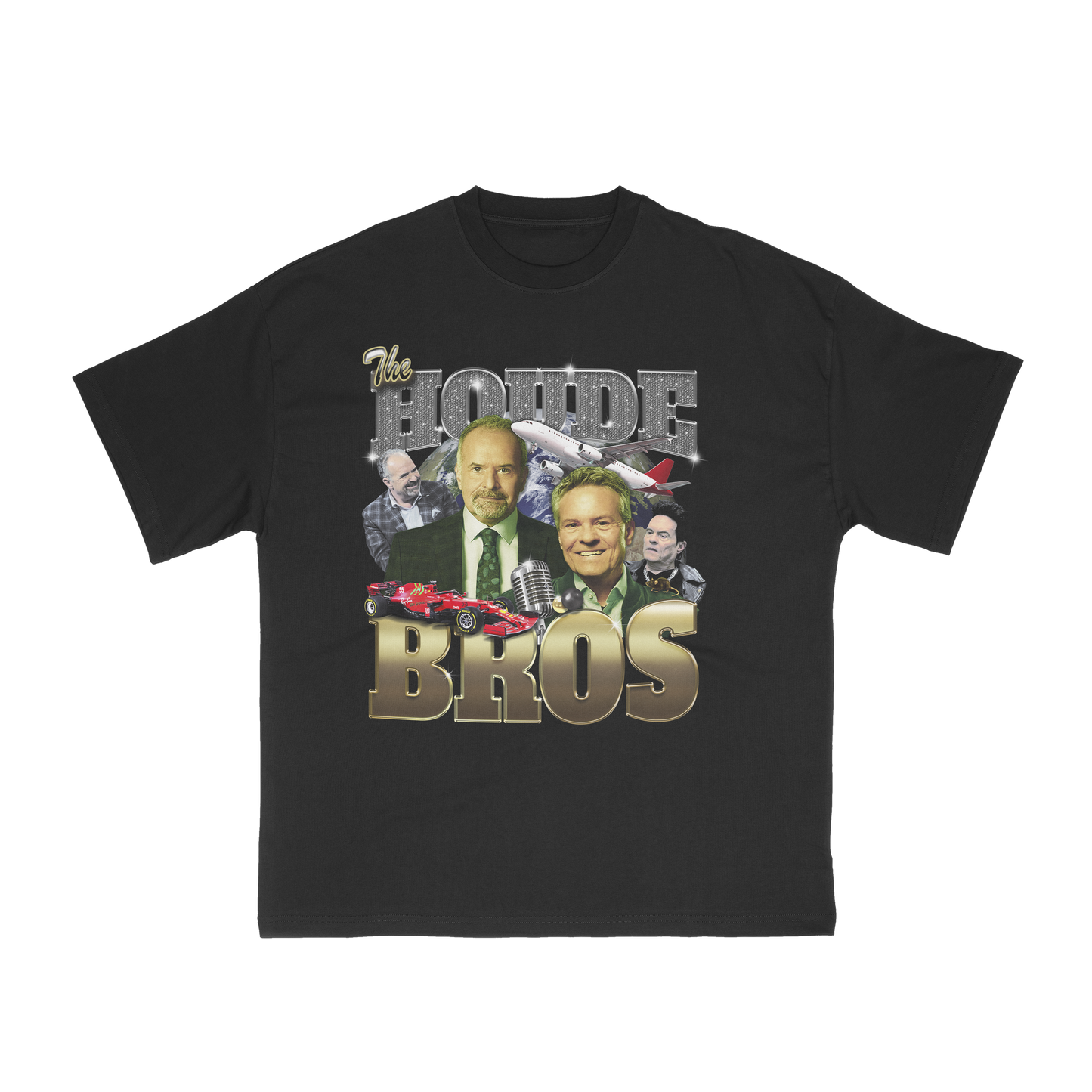 Les frères Houde (Gangsta Bootleg T-Shirt)